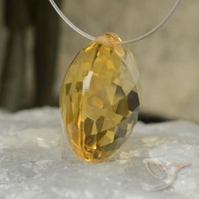 Citrine Doré foncé naturelle Tour, 7.88 ct, VVS