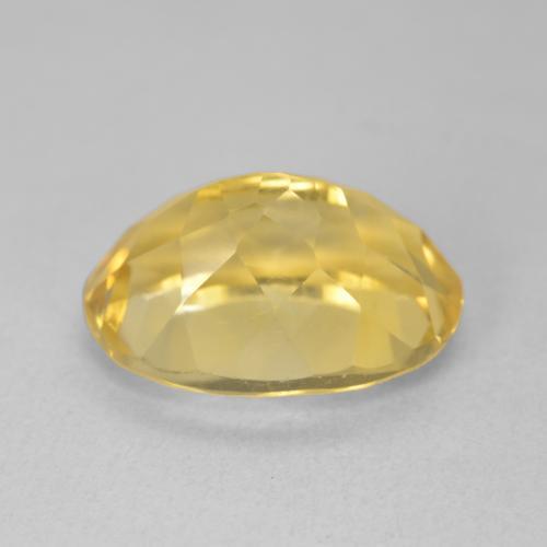 Citrine Doré naturelle ovale, 6.37 ct, VVS-VS