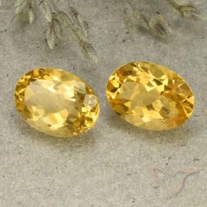 Shop natural 11.40ct Doré moyen-léger Citrine gems, ovale, from Brésil at GemSelect. In stock, global shipping!