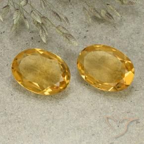 Shop natural 8.29ct Orange doré profond Citrine gems, ovale, from Brésil at GemSelect. In stock, global shipping!