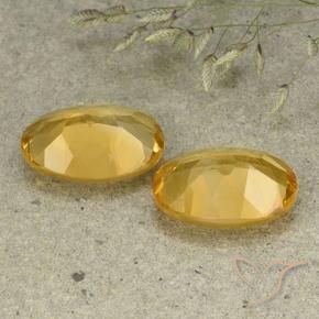 Shop natural 9.49ct Doré moyen-léger Citrine gems, ovale, from Brésil at GemSelect. In stock, global shipping!