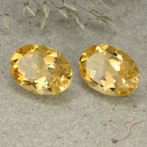 Achetez naturel 9.79ct Orange Doré Citrine gems, Coupe ovale, En provenance Brésil chez GemSelect. En stock, livraison internationale!