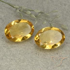 Shop natural 9.32ct Doré moyen-foncé Citrine gems, ovale, from Brésil at GemSelect. In stock, global shipping!