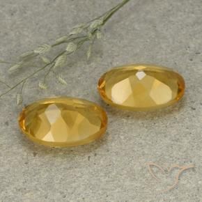 Shop natural 9.32ct Doré moyen-foncé Citrine gems, ovale, from Brésil at GemSelect. In stock, global shipping!