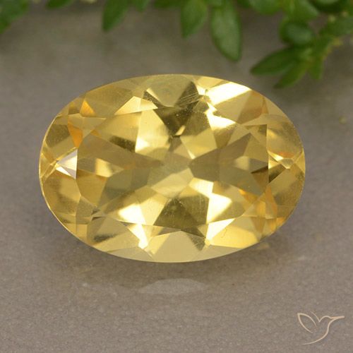 5.18ct Naturel Orange Doré Citrine, ovale, VVS-VS