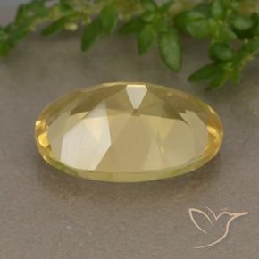 Citrine Orange Doré naturelle ovale, 5.18 ct, VVS-VS