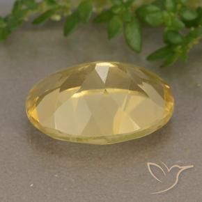 Citrine Doré moyen naturelle ovale, 5.65 ct, VVS-VS