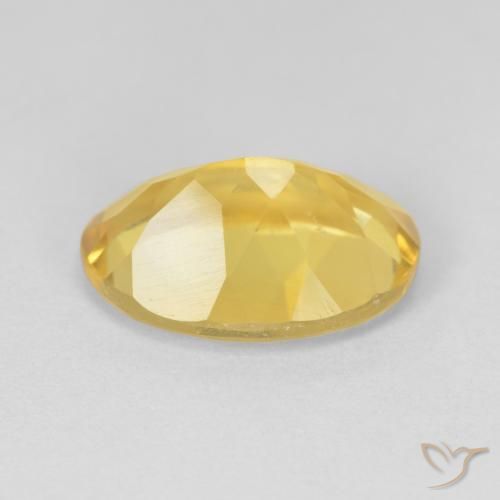 Citrine Orange Doré naturelle ovale, 5.09 ct, VVS-VS