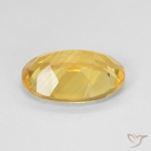 Citrine Or moyen naturelle ovale, 4.82 ct, VVS-VS