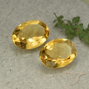 Shop natural 9.32ct Doré moyen-léger Citrine gems, ovale, from Brésil at GemSelect. In stock, global shipping!