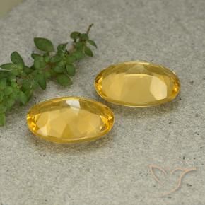 Shop natural 9.32ct Doré moyen-léger Citrine gems, ovale, from Brésil at GemSelect. In stock, global shipping!