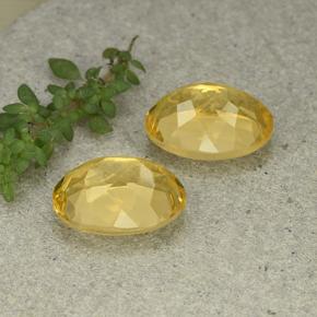 Achetez naturel 12.04ct Doré moyen Citrine gems, Coupe ovale, En provenance Brésil chez GemSelect. En stock, livraison internationale!