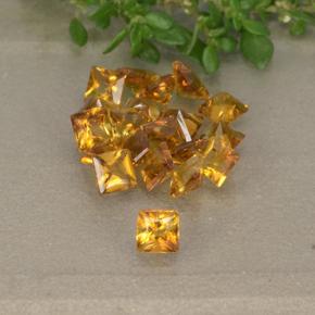 Achetez naturel 2.32ct Jaune Citrine gems, Carré, En provenance Brésil chez GemSelect. En stock, livraison internationale!