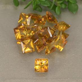 Achetez naturel 2.32ct Jaune Citrine gems, Carré, En provenance Brésil chez GemSelect. En stock, livraison internationale!