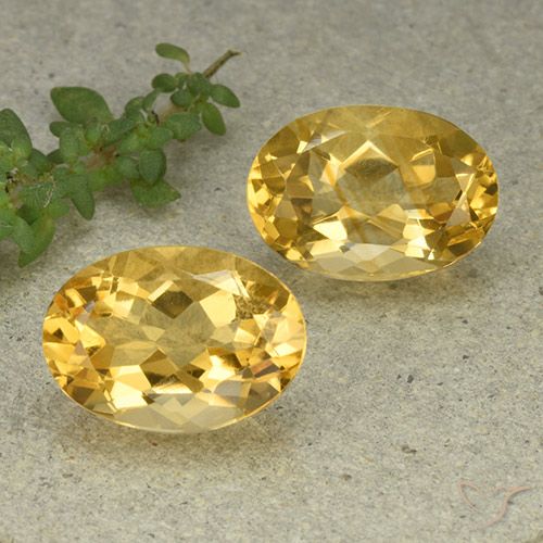 11.28ctw Naturel Orange Doré Citrine, ovale, VVS-VS