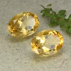 Shop natural 11.28ct Orange Doré Citrine gems, ovale, from Brésil at GemSelect. In stock, global shipping!