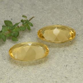 Achetez naturel 8,06ct doré citrine gems, coupe ovale, en provenance brésil chez gemselect. en stock, livraison internationale!