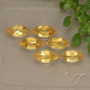 Shop natural 1.33ct Orange doré profond Citrine gems, Marquise, from Brésil at GemSelect. In stock, global shipping!