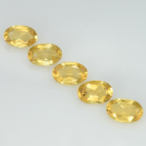 Achetez naturel 1,73ct doré léger citrine gems, coupe ovale, en provenance brésil chez gemselect. en stock, livraison internationale!