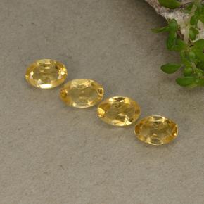 Achetez naturel 1.33ct Doré moyen Citrine gems, Coupe ovale, En provenance Brésil chez GemSelect. En stock, livraison internationale!