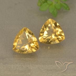 Shop natural 1.46ct Doré Citrine gems, Trillion, from Brésil at GemSelect. In stock, global shipping!
