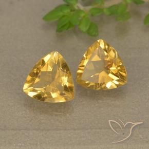 Shop natural 1.34ct Doré Citrine gems, Trillion, from Brésil at GemSelect. In stock, global shipping!