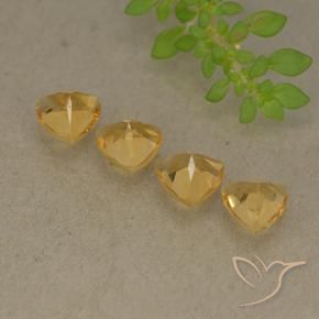 Shop natural 2.63ct Doré vif Citrine gems, Trillion, from Brésil at GemSelect. In stock, global shipping!