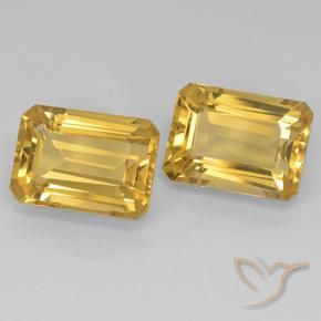 Shop natural 15.40ct Orange doré profond Citrine gems, Octogone / coupe Émeraude, from Brésil at GemSelect. In stock, global shipping!