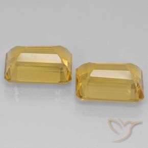 Shop natural 15.40ct Orange doré profond Citrine gems, Octogone / coupe Émeraude, from Brésil at GemSelect. In stock, global shipping!