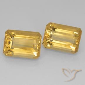 Shop natural 15.59ct Orange doré profond Citrine gems, Octogone / coupe Émeraude, from Brésil at GemSelect. In stock, global shipping!