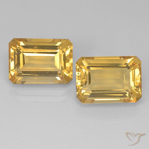 Shop natural 15.05ct Doré moyen-foncé Citrine gems, Octogone / coupe Émeraude, from Brésil at GemSelect. In stock, global shipping!