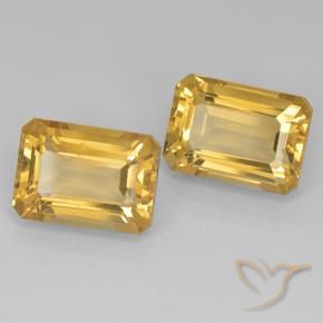 Shop natural 15.05ct Doré moyen-foncé Citrine gems, Octogone / coupe Émeraude, from Brésil at GemSelect. In stock, global shipping!