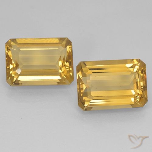Shop natural 14.90ct Doré moyen-foncé Citrine gems, Octogone / coupe Émeraude, from Brésil at GemSelect. In stock, global shipping!