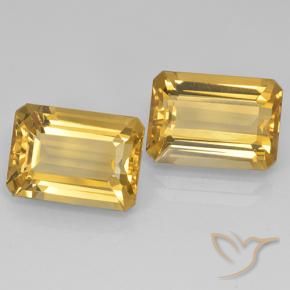Shop natural 14.90ct Doré moyen-foncé Citrine gems, Octogone / coupe Émeraude, from Brésil at GemSelect. In stock, global shipping!