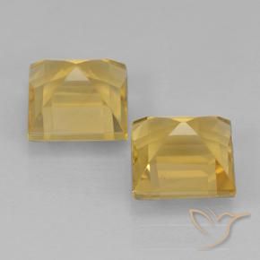 Shop natural 2.07ct Or moyen Citrine gems, Carré, from Brésil at GemSelect. In stock, global shipping!