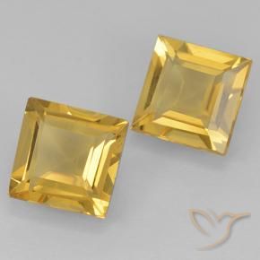 Shop natural 1.83ct Or moyen Citrine gems, Carré, from Brésil at GemSelect. In stock, global shipping!