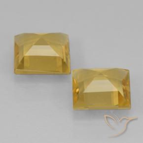 Shop natural 1.83ct Or moyen Citrine gems, Carré, from Brésil at GemSelect. In stock, global shipping!