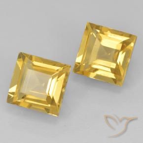Shop natural 1.99ct Or moyen Citrine gems, Carré, from Brésil at GemSelect. In stock, global shipping!
