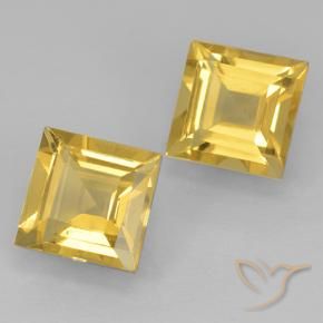 Shop natural 2.28ct Doré Citrine gems, Carré, from Brésil at GemSelect. In stock, global shipping!