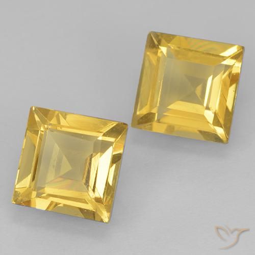 Shop natural 1.83ct Doré Citrine gems, Carré, from Brésil at GemSelect. In stock, global shipping!