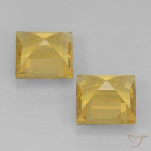 Shop natural 1.83ct Doré Citrine gems, Carré, from Brésil at GemSelect. In stock, global shipping!
