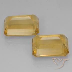 Shop natural 15.30ct Doré profond Citrine gems, Octogone / coupe Émeraude, from Brésil at GemSelect. In stock, global shipping!