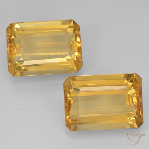 Shop natural 13.54ct Doré foncé Citrine gems, Octogone / coupe Émeraude, from Brésil at GemSelect. In stock, global shipping!