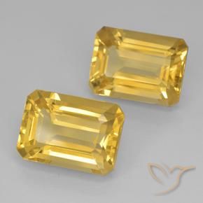 Shop natural 14.18ct Orange Doré Citrine gems, Octogone / coupe Émeraude, from Brésil at GemSelect. In stock, global shipping!