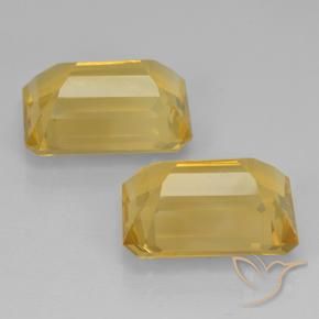 Shop natural 14.18ct Orange Doré Citrine gems, Octogone / coupe Émeraude, from Brésil at GemSelect. In stock, global shipping!