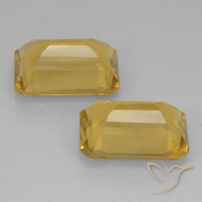Shop natural 13.10ct Orange Doré Citrine gems, Octogone / coupe Émeraude, from Brésil at GemSelect. In stock, global shipping!