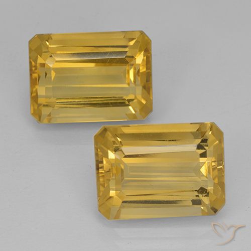 Shop natural 15.06ct Orange Doré Citrine gems, Octogone / coupe Émeraude, from Brésil at GemSelect. In stock, global shipping!