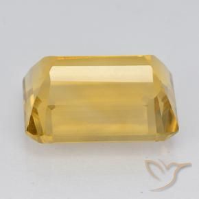 Citrine Or moyen naturelle Octogone / coupe Émeraude, 7.78 ct, VVS