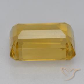 Citrine Doré moyen naturelle Octogone / coupe Émeraude, 8.50 ct, VVS-VS