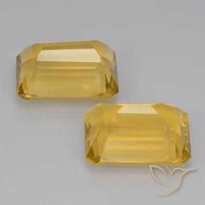 Shop natural 14.82ct Doré vif Citrine gems, Octogone / coupe Émeraude, from Brésil at GemSelect. In stock, global shipping!